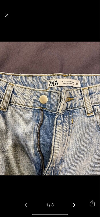 34 Beden Zara jean