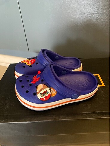 24 Beden mavi Renk Orjinal crocs