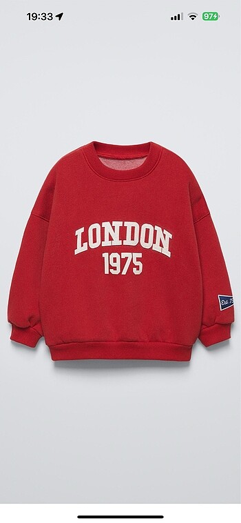 Zara sweatshirt