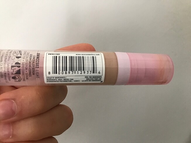  Beden Nyx kapatıcı