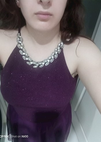 MOR KISA ABİYE - Görsel 2