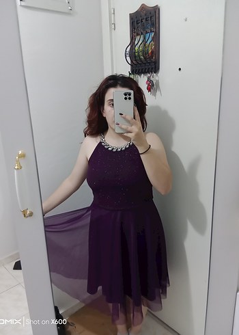 MOR KISA ABİYE - Görsel 4