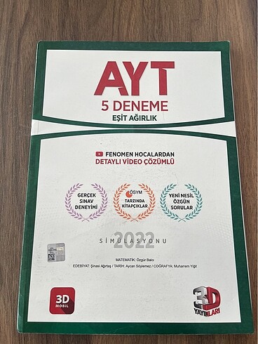 Beden Renk Ayt eşit ağırlık denemesi