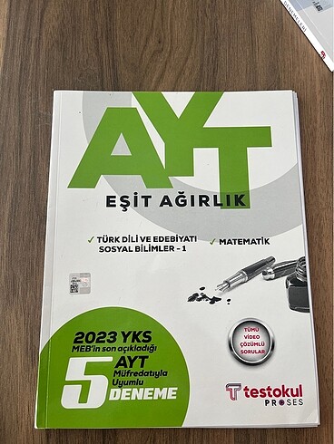  Ayt eşit ağırlık denemesi