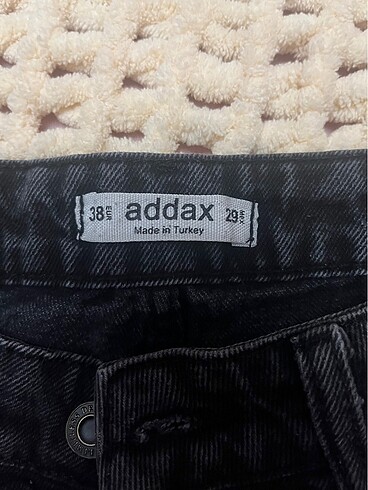 Addax Gri kot şort