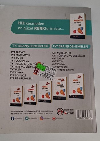 TYT Problemler Soru Bankası - Burhan Saydam