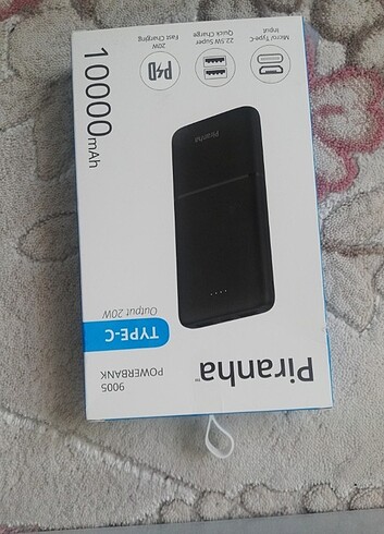 Piranha powerbank typc 10000 mah