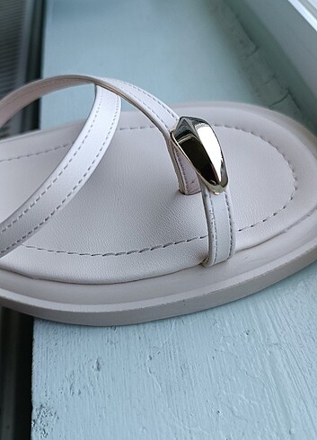 Zara Sandalet/gold tokalı sandalet