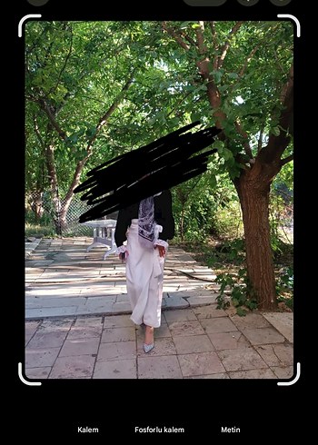 yandan bağlamalı etek - Görsel 5