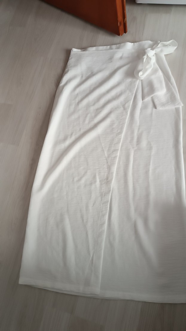 yandan bağlamalı etek - Görsel 4