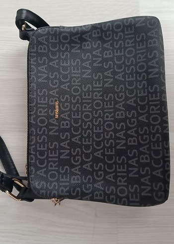 Siyah Kadın kaliteli Omuz ve çapraz ayarlanabilir  Çanta - Görsel 3