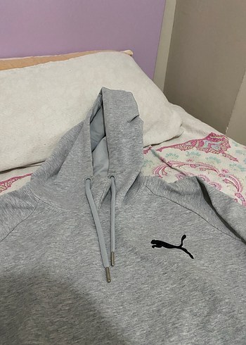 m Beden Gri Kadın puma sweatshirt