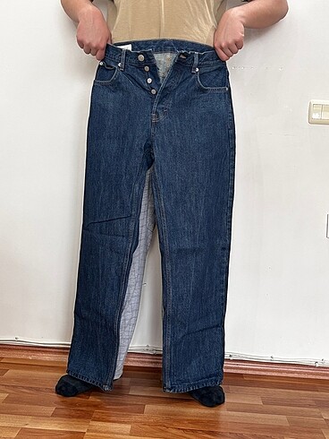 Zara 42 Beden Mavi Renk Kot