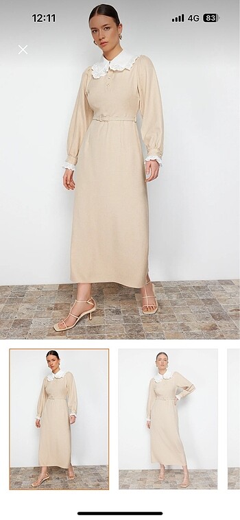 Trendyol milla elbise modest
