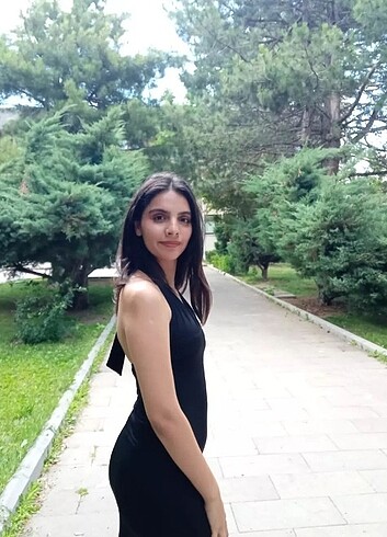 m Beden siyah Renk Siyah elbise
