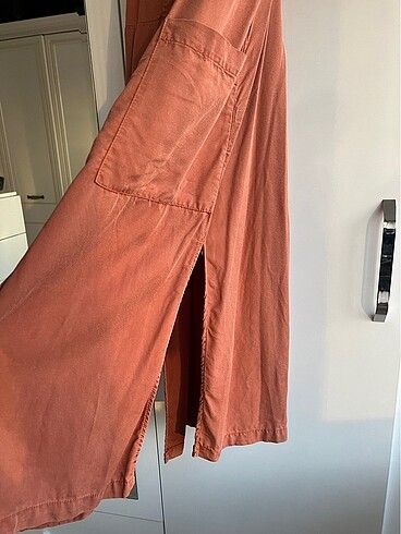 m Beden bordo Renk Bershka kiremit rengi elbise