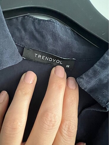 s Beden çeşitli Renk Trendyol antrasit çift tarafı yırtmaçlı elbise