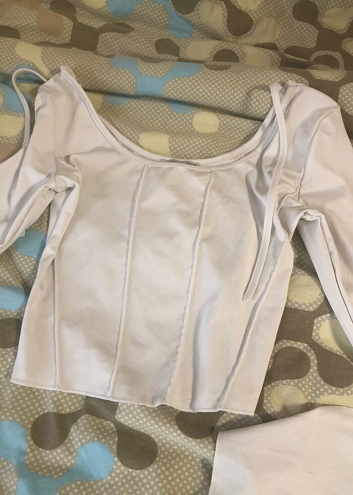 Beyaz bluz - Görsel 3