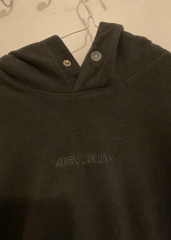 l/xl Beden Siyah Unisex Kapüşonlu Sweatshirt