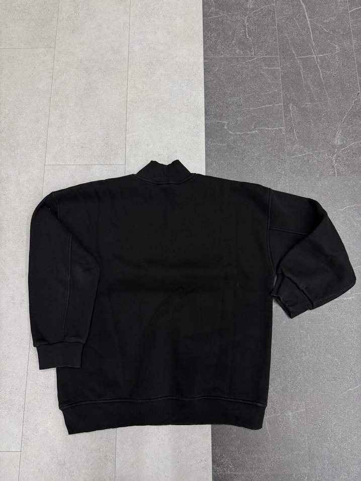 Siyah Boğazlı Erkek Sweatshirt - Görsel 4