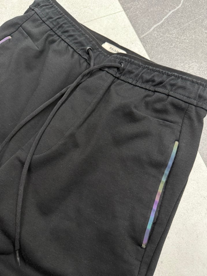 Erkek Siyah eşofman altı - Görsel 3