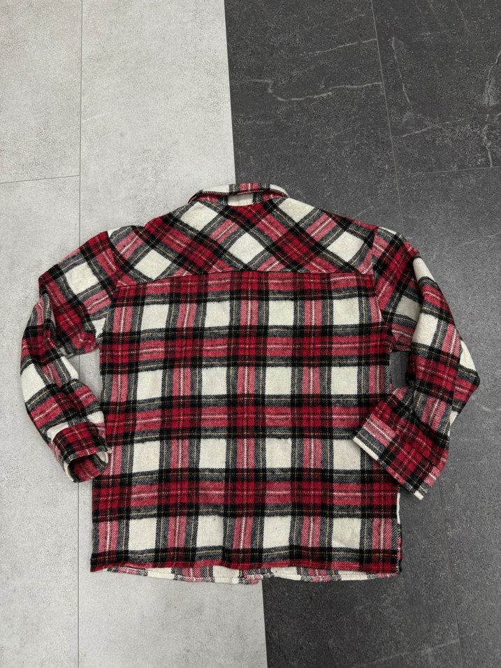 Ekose oduncu çocuk Gömlek - Görsel 3