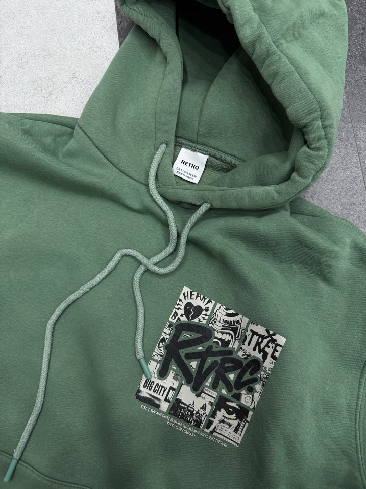 Kapüşonlu Sweatshirt - Görsel 3