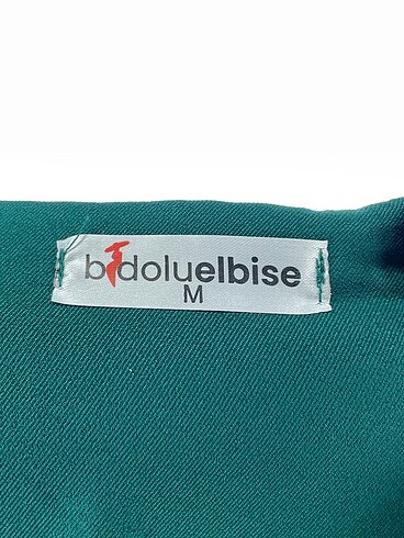 m Beden yeşil Renk Diğer Uzun Elbise %70 İndirimli.