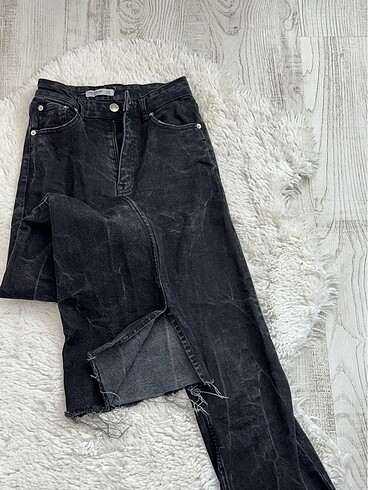 Pull and Bear Pull and Bear İspanyol Paça Kot Pantolon