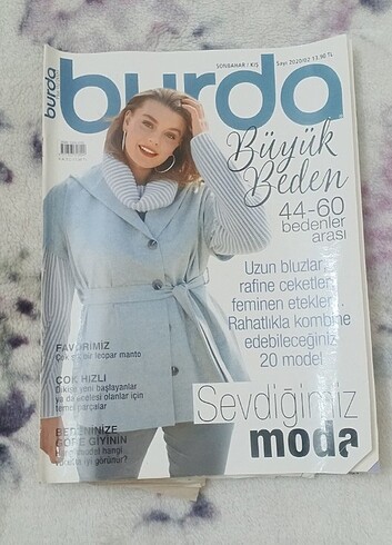 Beden Büyük beden burda dergisi 6x