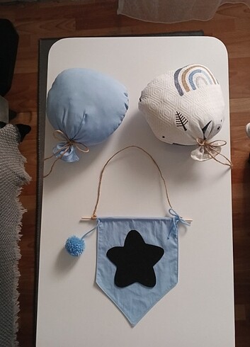  bebek odası dekor (3lü set ) - Görsel 2