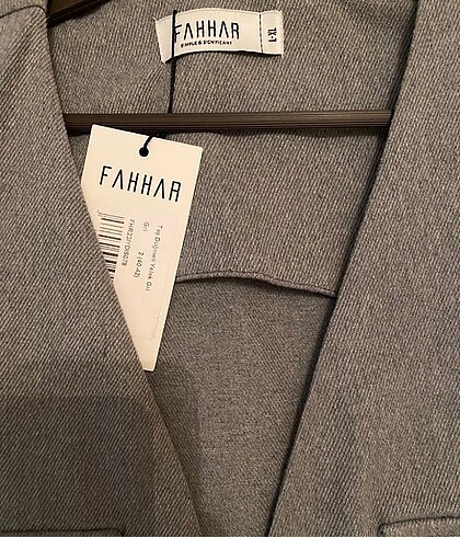 l Beden Fahhar gri yelek
