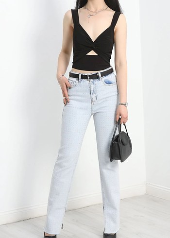 Trendyol & Milla Bel Detaylı Crop (Sıfır)