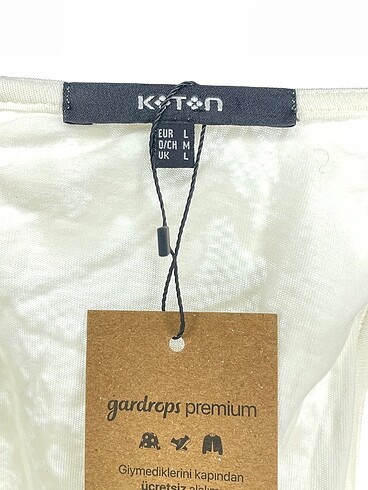 l Beden çeşitli Renk Koton Bluz %70 İndirimli.