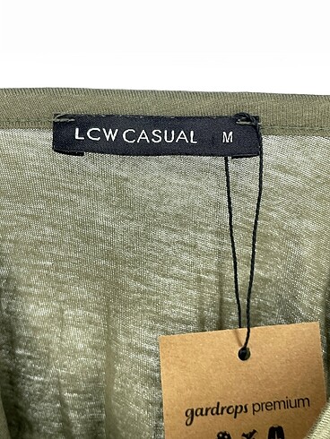 m Beden yeşil Renk LC Waikiki T-shirt %70 İndirimli.