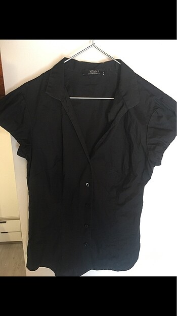 Siren y2k vintage siyah gotik gömlek