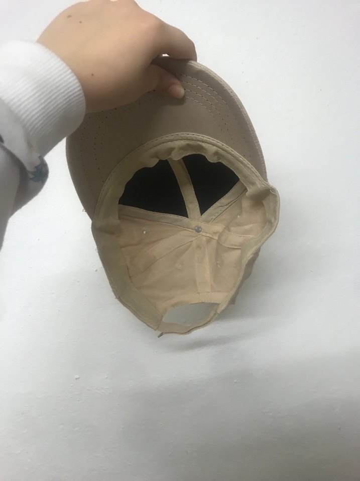 Bej Süet Street Wear Kadın Şapka - Görsel 3