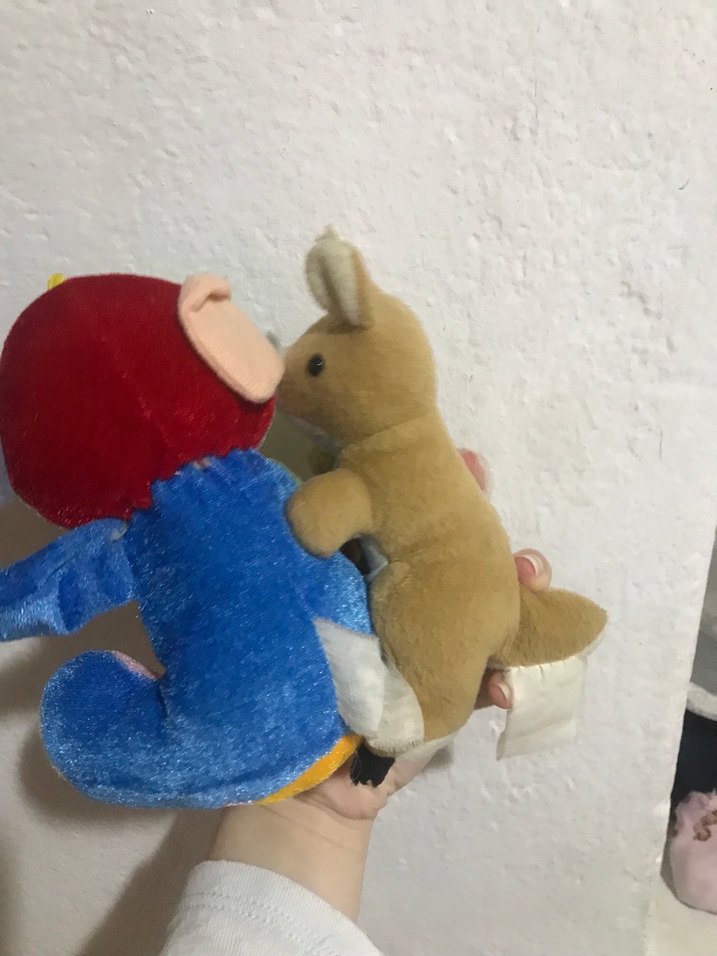 Renkli Peluş Fil Oyuncak - Görsel 5