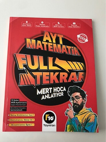 MERT HOCA AYT MATEMATİK FULL TEKRAR FASİKÜL