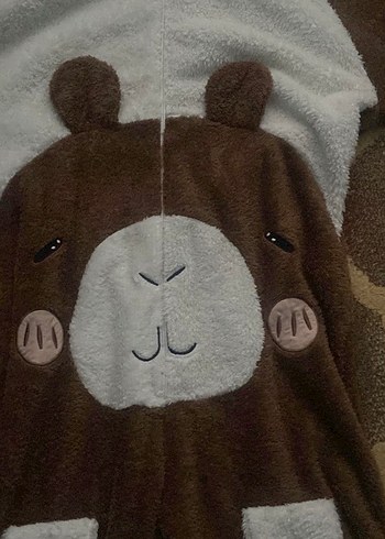 Kahverengi Ayı Desenli Uyku Tulumu - Görsel 3