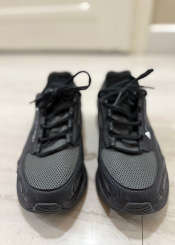 37 Beden Siyah Gri Bağcıklı Stiletto Topuklu Spor Ayakkabı