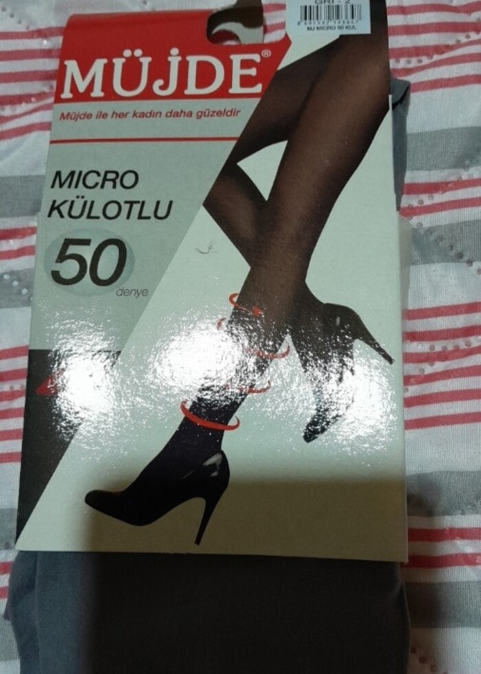 Gri renk kilotlu corap - Görsel 4