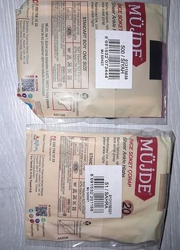 Müjde diz altı ince soket çorap( - Görsel 3