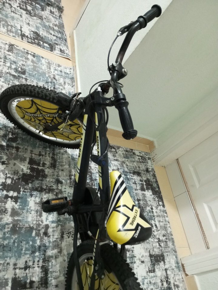 Renkli Sarı Çocuk Üç Tekerlekli Bisiklet - Görsel 5