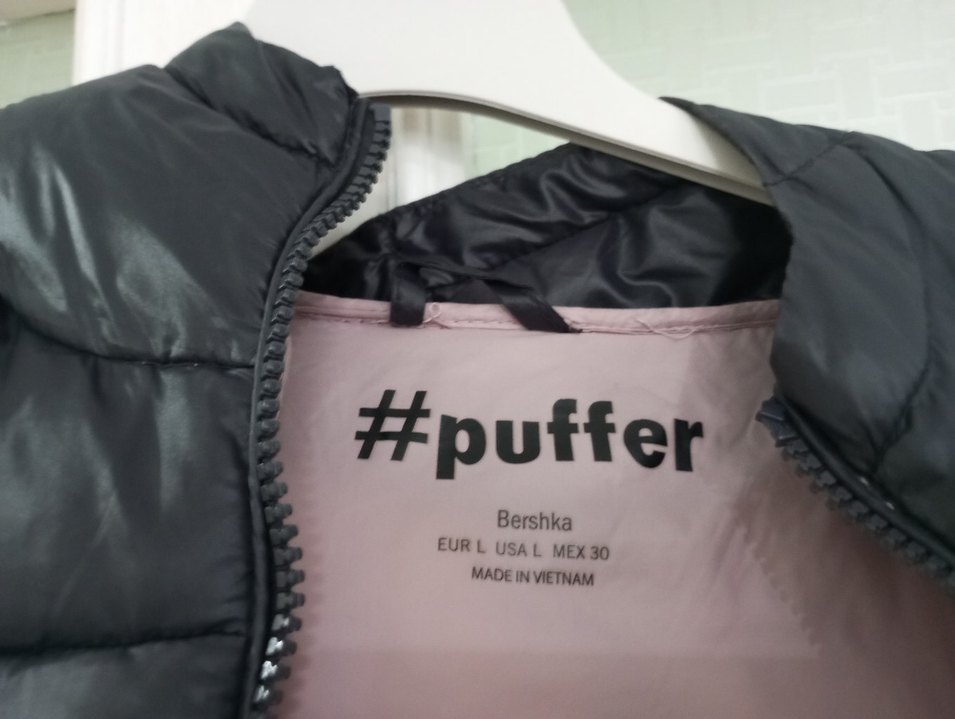 Kadın Siyah Fermuarlı Kısa Mont - Görsel 2