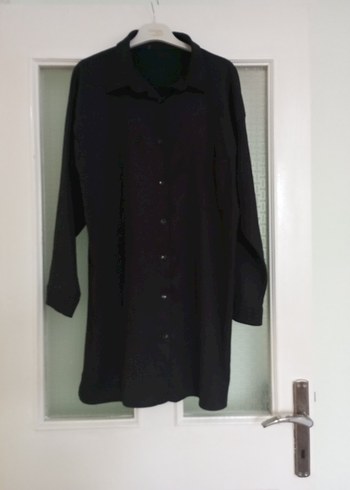 Bej Uzun Kollu Keten Kadın Gömlek - Görsel 8