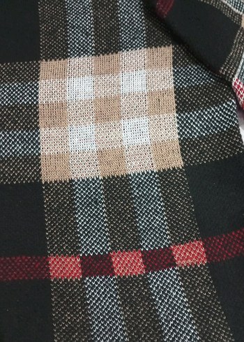 Kadın Çok Renkli Desenli Örgü Kazak - Görsel 3