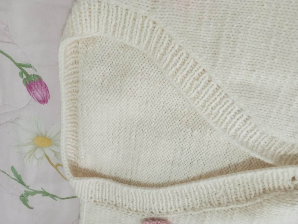 krem pembe fiyonklu hirka - Görsel 3