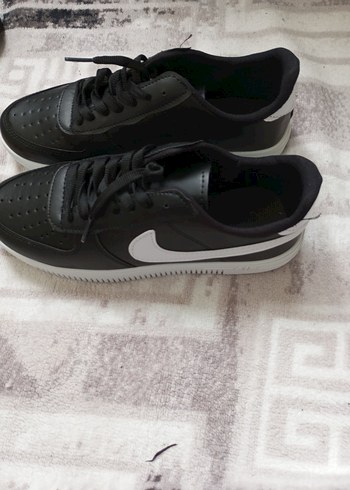 Siyah Bağcıklı spor ayakkabi - Görsel 3