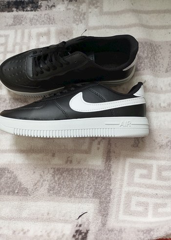 Siyah Bağcıklı spor ayakkabi - Görsel 4